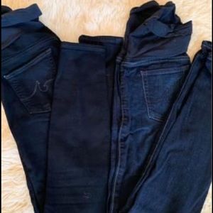 Lot Maternity Jeans Designer AG, 7 For All Mankind